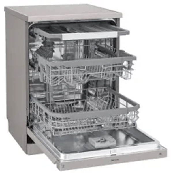 ჭურჭლის სარეცხი მანქანა LG DFC435FP.APZPAZR, A+++, 43dB, Dishwasher, Silver