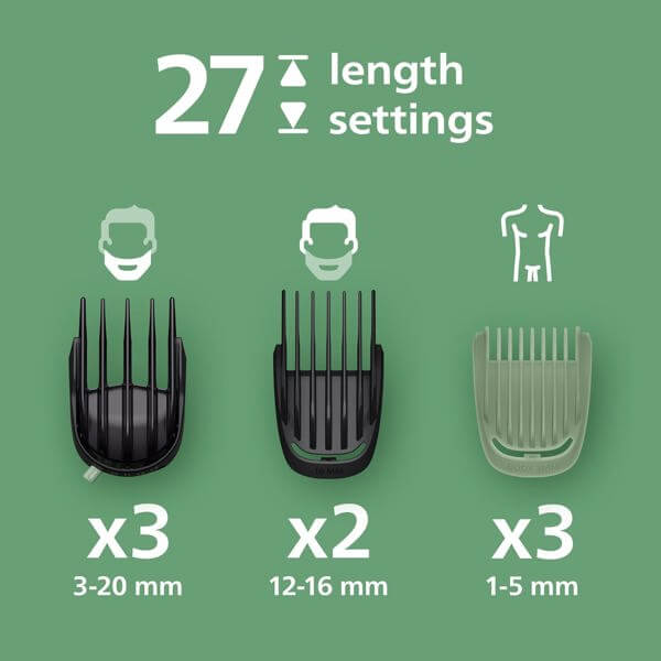 All-in-One Trimmer Philips MG9556/15 9000 Series, Black