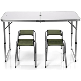 ბაღის ავეჯის კომპლექტი OEM 17051530, 5Pcs, Garden Furniture Set, Green