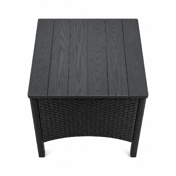 ბაღის ავეჯის კომპლექტი მაგიდა OEM SS-205-3, 3Pcs, Furniture Set, Black