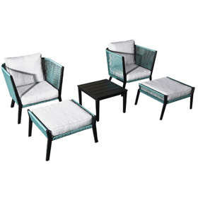 ავეჯის კომპლექტი OEM Jm-PS-T612, 5Pcs, Furniture Set, Grey