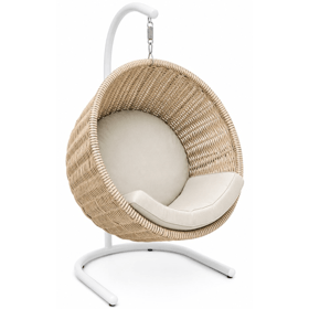 ბუდე საქანელა COSTA RAHM-029, Chair, Cream