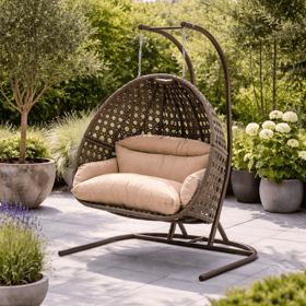 ბუდე საქანელა OEM cocoon JH-608, Chair, Beige