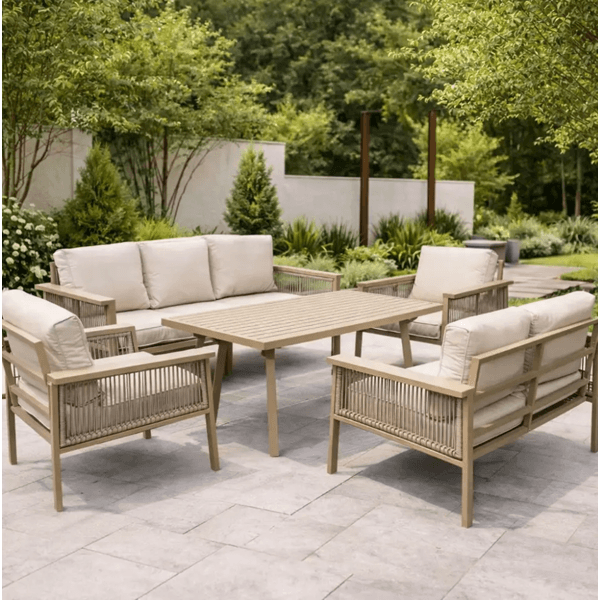 ავეჯის კომპლექტი OEM JH-233W, 5Pcs, Furniture Set, Beige