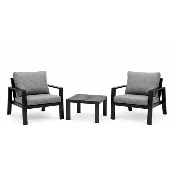 ბაღის ავეჯის კომპლექტი OEM 17051763, Furniture Set, Black