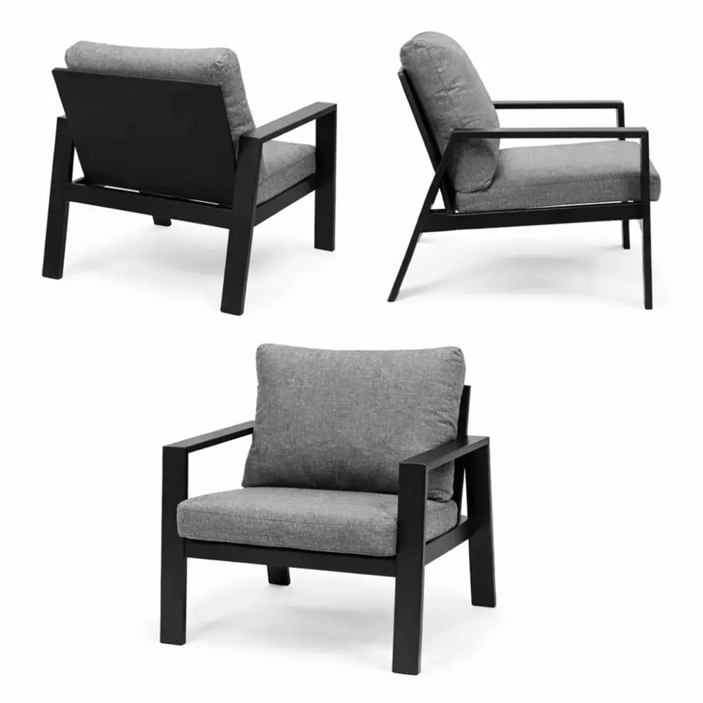 ბაღის ავეჯის კომპლექტი OEM 17051763, Furniture Set, Black