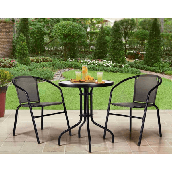 ბაღის ავეჯის ნაკრები OEM SC-024/SC-070, Furniture Set, Black