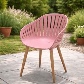სკამი OEM Nassau carver, Chair, Pink
