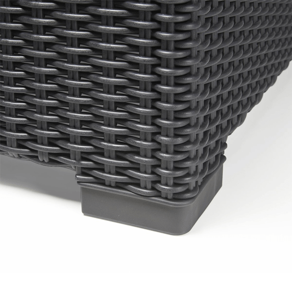 ბაღის ავეჯის კომპლექტი Keter California chaise longue Gr+NW-cg 03 STD, 3Pcs, Furniture Set, Grey