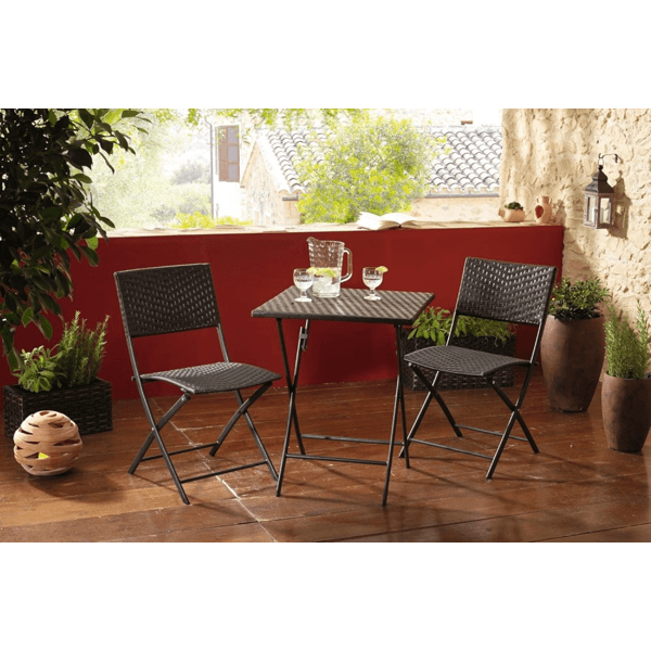 Furniture Set Domino 17051527, 3Pcs, Black