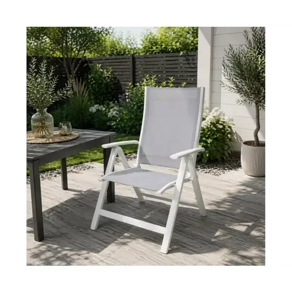 დასაკეცი სკამი OEM HY-061, Folding Chair, White