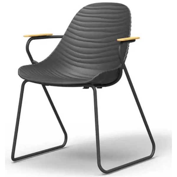სკამი Domino Stream carver, Chair, Grey