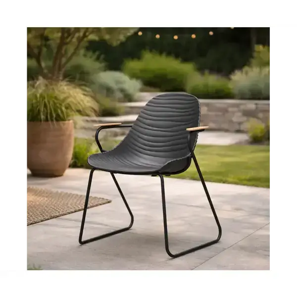 სკამი Domino Stream carver, Chair, Grey