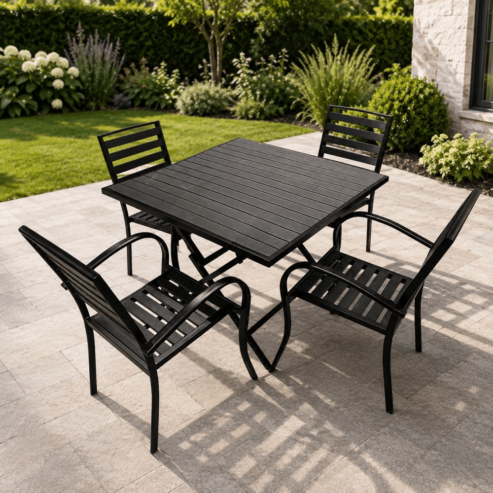 Furniture Set OEM ZT-8815B, 5Pcs, Black