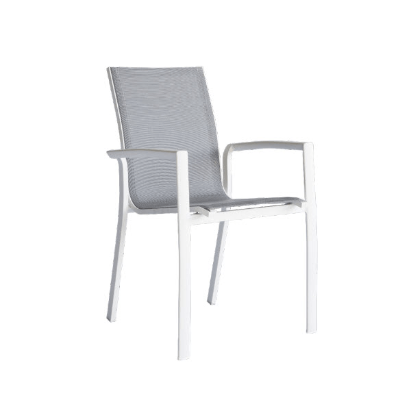 სკამი OEM Sultan Textile, Chair, White
