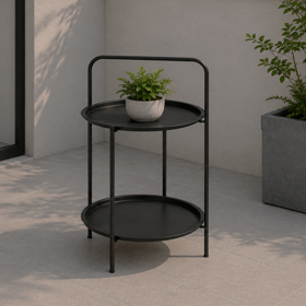 Table Koopman 17051842, Dark Grey