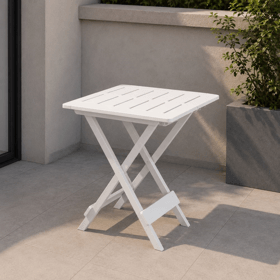 Folding Table Koopman 17051838 ADIGE, White