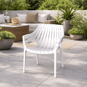 სკამი OEM 2000999957048 Hilton, Chair, White