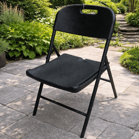 Folding Chair OEM NIC-Y57-WG 202500387, Black