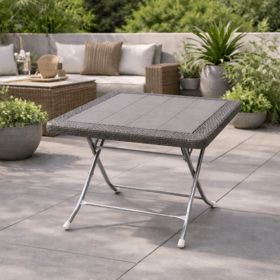 ბაღის დასაკეცი მაგიდა OEM 17051788 VOLO 2K ANTRACIT, Folding Table, Grey