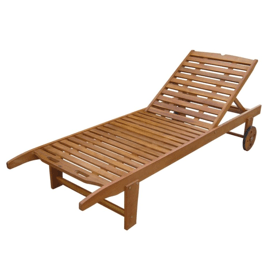 შეზლონგი Home Decor Sun Lounger SL003, Chaise Lounge, Wood