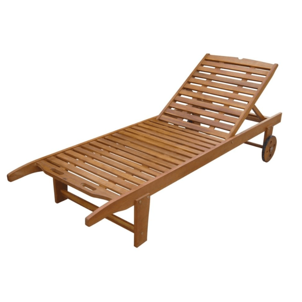 შეზლონგი Home Decor Sun Lounger SL003, Chaise Lounge, Wood