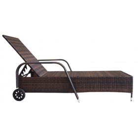 შეზლონგი OEM 17051493, Chaise Lounge, Brown