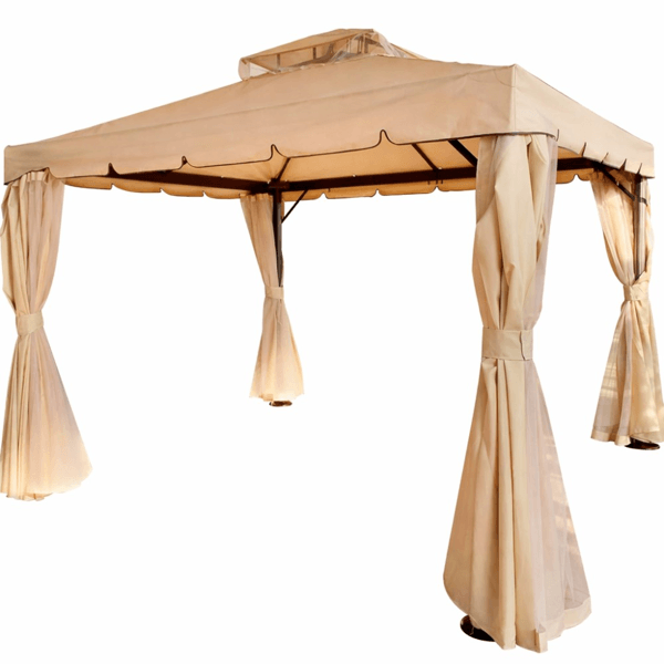 პავილიონი OEM 17051797, 4x4m, Pavilion, Beige