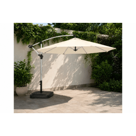 ქოლგა სადგამით OEM 17051748 JH-509, Umbrella With Stand, White