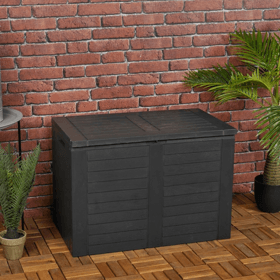 სათავსო ბოქსი Koopman CUSHION BOX, 170L, Storage Box, Black