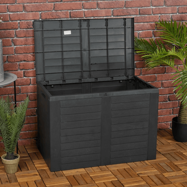 Storage Box Koopman CUSHION BOX, 170L, Black