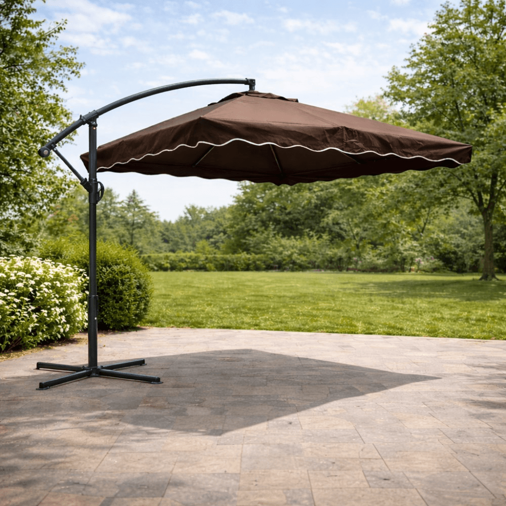 ბაღის ქოლგა OEM JH-567, Garden Umbrella, Brown