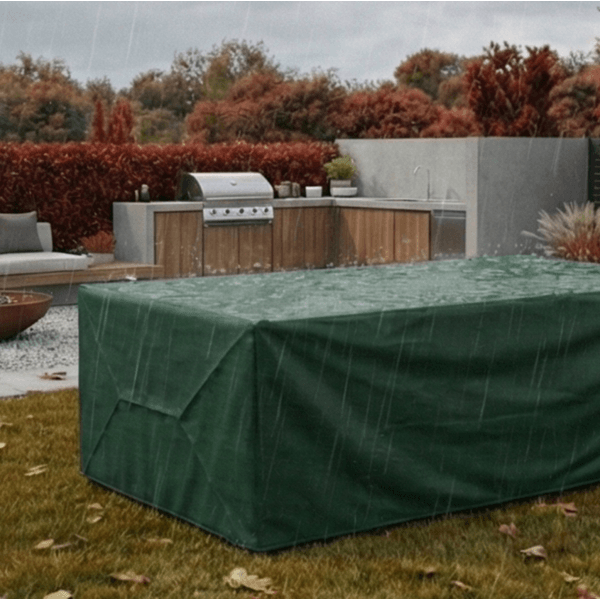 Protective Cover OEM 17061866, 300x200x80cm, Green
