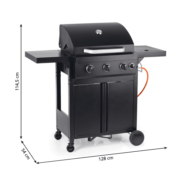 Grill Landmann 13716 HERON COOK 3.1, 8Person, Black