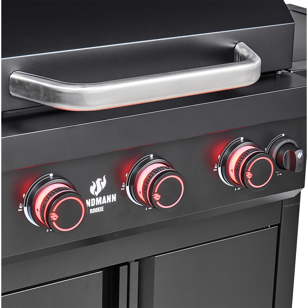 გაზის გრილი Landmann 13716 HERON COOK 3.1, 8Person, Grill, Black