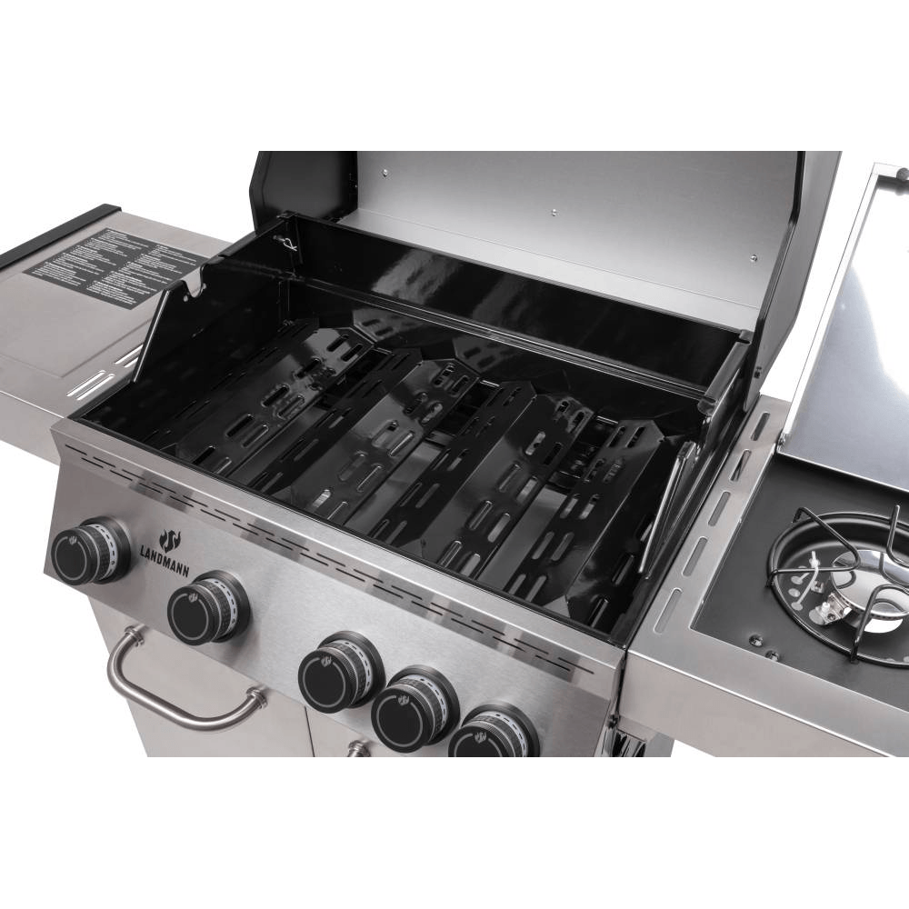Grill Landmann 15482 BLACK 4.1, 12Person, Silver