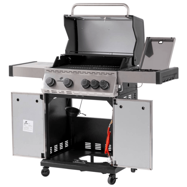 Grill Landmann 15482 BLACK 4.1, 12Person, Silver