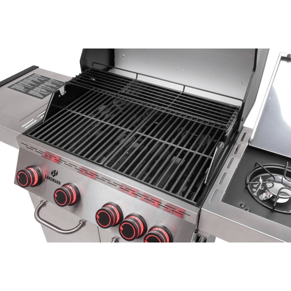Grill Landmann 15482 BLACK 4.1, 12Person, Silver