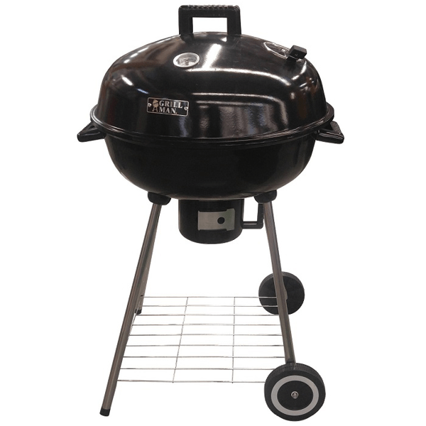 გრილი ნახშირის Grillman D004, 10Person, Grill, Black