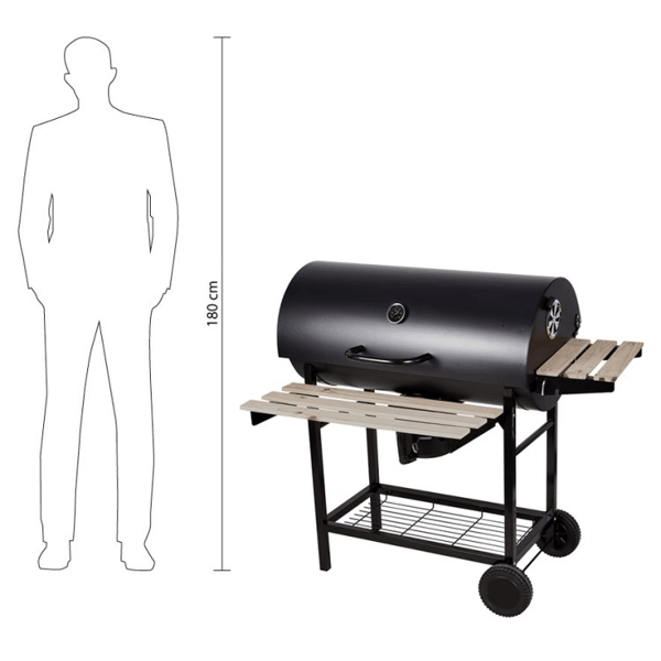 Grill OEM D001, 10Person, Black