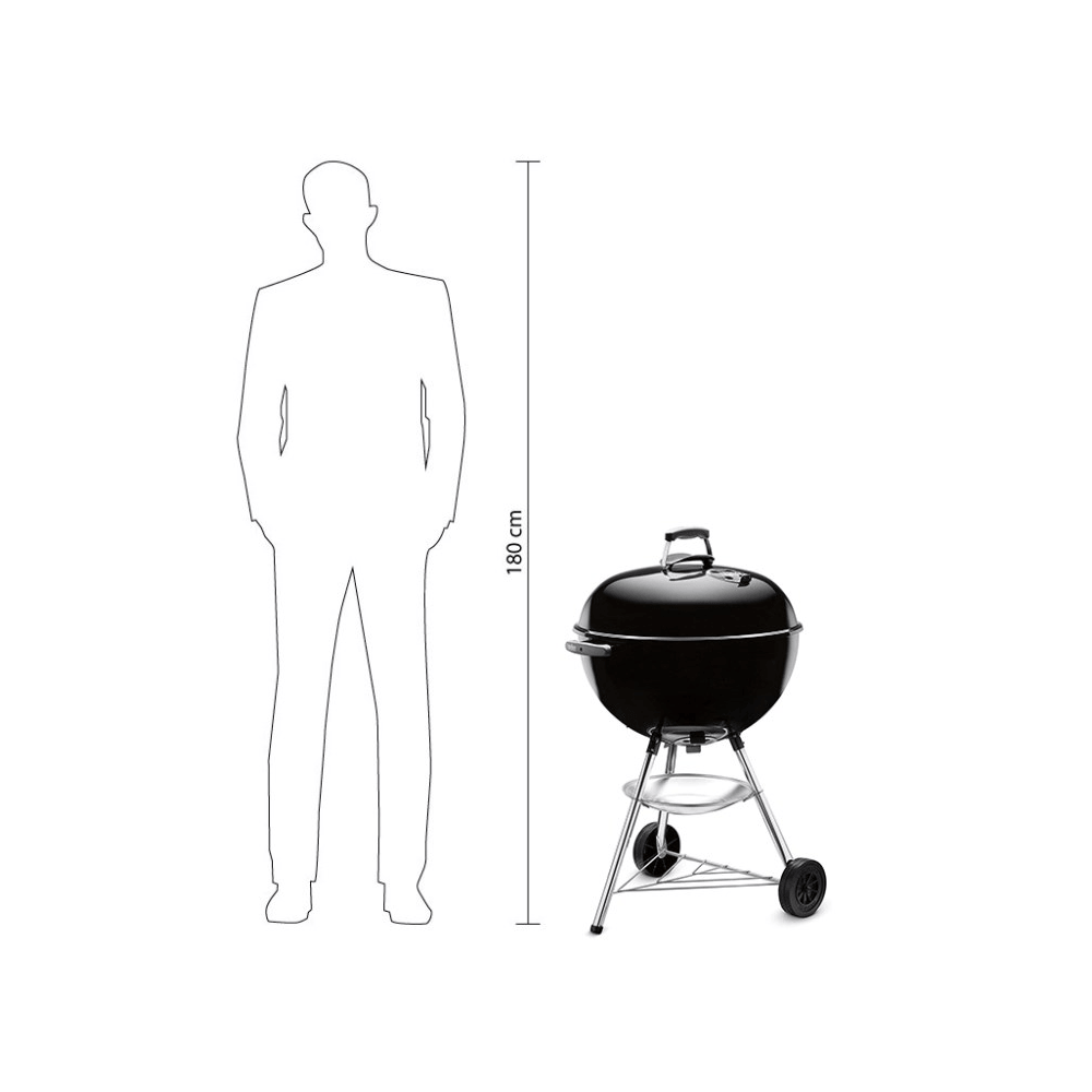 Grill Weber Bar-B-Kettle, 8Person, Black