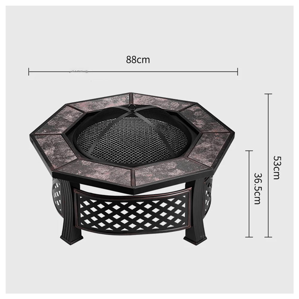Grill-BBQ OEM 17072923, Black