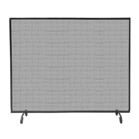 ბუხრის მისაფარებელი OEM A112, 65x80cm, Fireplace cover, Black