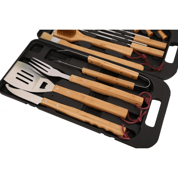 Barbecue Set Landmann 13395, 18Pcs, Brown