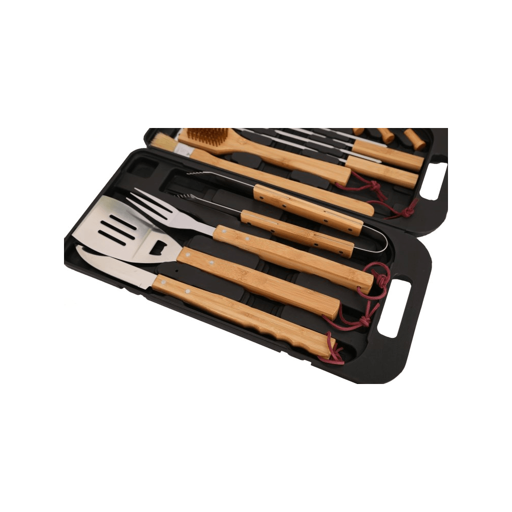 ბარბექიუს ნაკრები Landmann 13395, 18Pcs, Barbecue Set, Brown