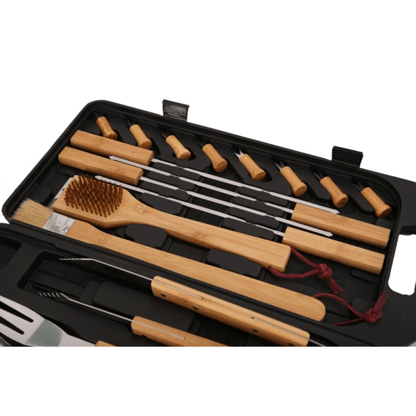 Barbecue Set Landmann 13395, 18Pcs, Brown