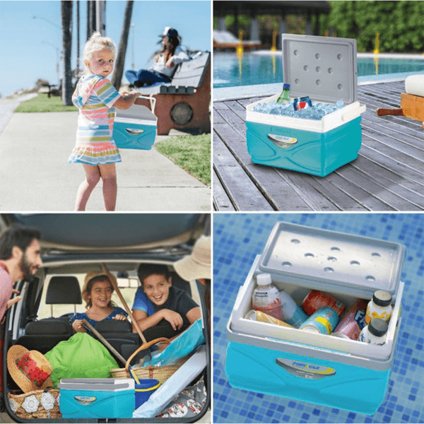 თერმობოქსი OEM Prudence, 11L, Thermobox, Blue/Green