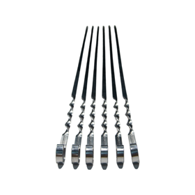 Skewers Set Discovery YT07 Craft box, 6Pcs, Silver