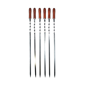 Skewers Set Discovery - YT10 Craft box, 6Pcs, Silver