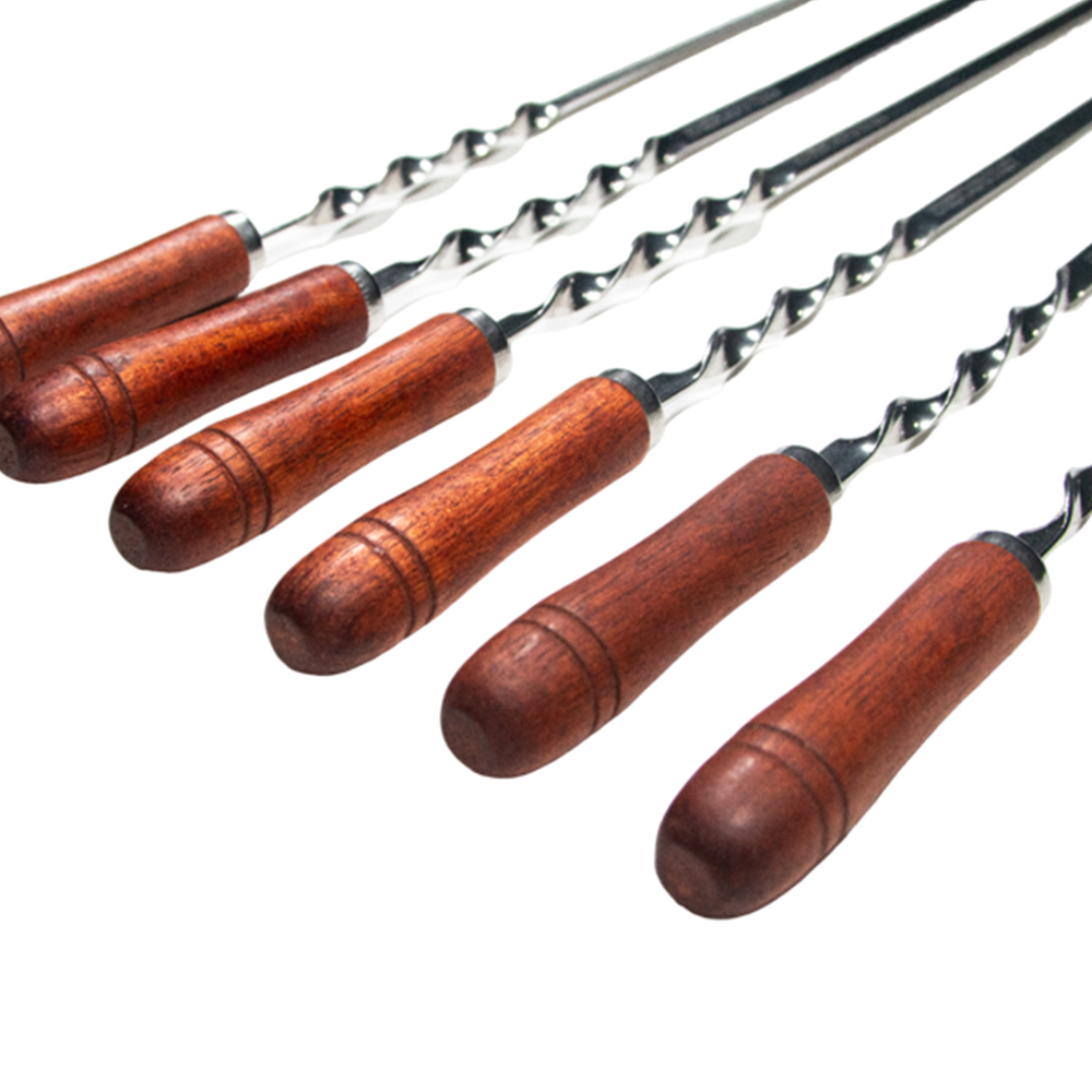 Skewers Set Discovery - YT10 Craft box, 6Pcs, Silver